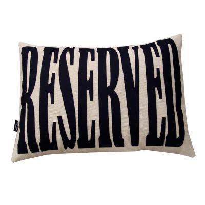Reserved Cushion