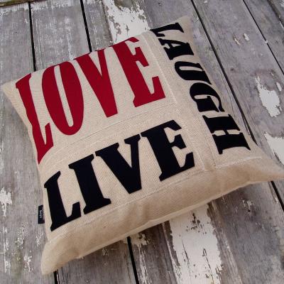 Live Laugh Love Cushion